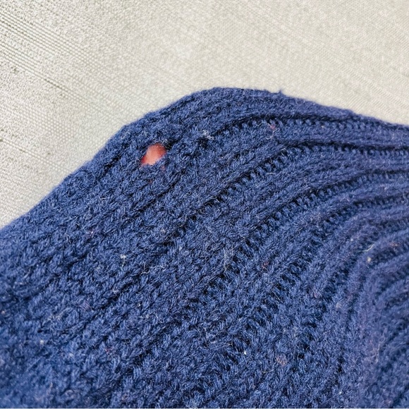 Outback Red Vintage Wool Knit Nordic Sweater Size S - Picture 9 of 12